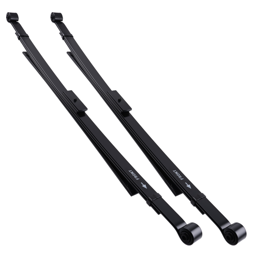 3 Lowering Leaf Springs Rear compatible for GM Silverado 1500 1999-2006 2WD Pair