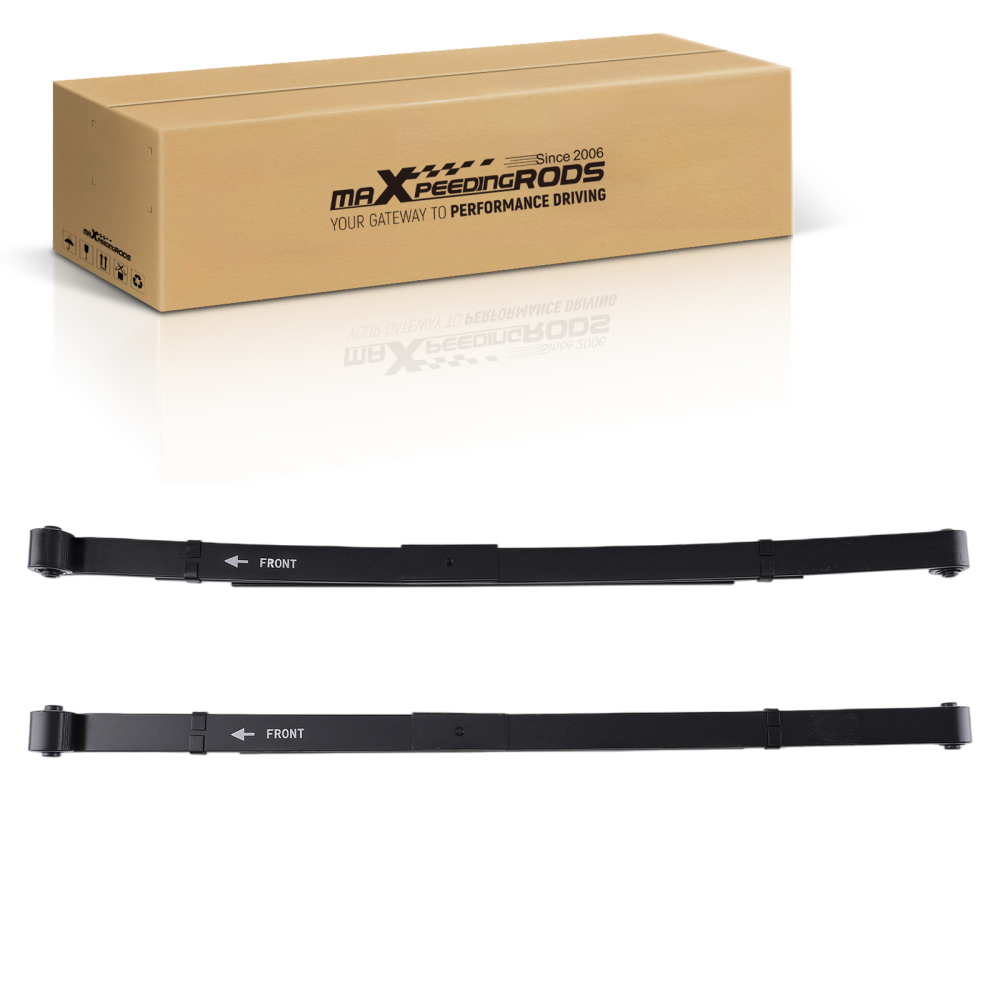 3 Drop Rear Lowering Leaf Spring compatible for Dodge Dakota 2WD 1997-2004 Bolt-on Steel
