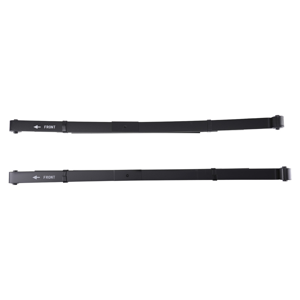 2 Drop Lowering Rear Leaf Springs compatible for Dodge Durango 2WD 1998-2003 Steel