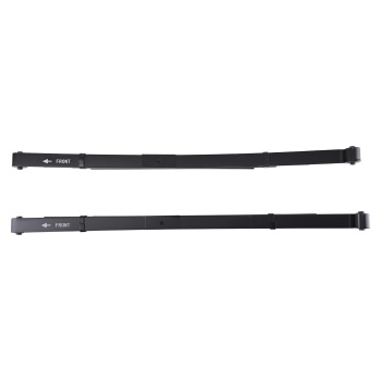 2 Drop Lowering Rear Leaf Springs compatible for Dodge Durango 2WD 1998-2003 Steel