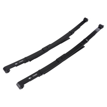 2 Drop Lowering Rear Leaf Springs compatible for Dodge Durango 2WD 1998-2003 Steel