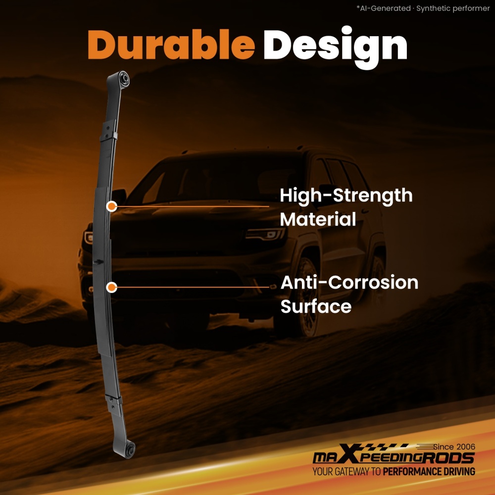 3 Rear Leaf Spring Lowering Kit compatible for GM S-Series Blazer/Jimmy 1998-2005