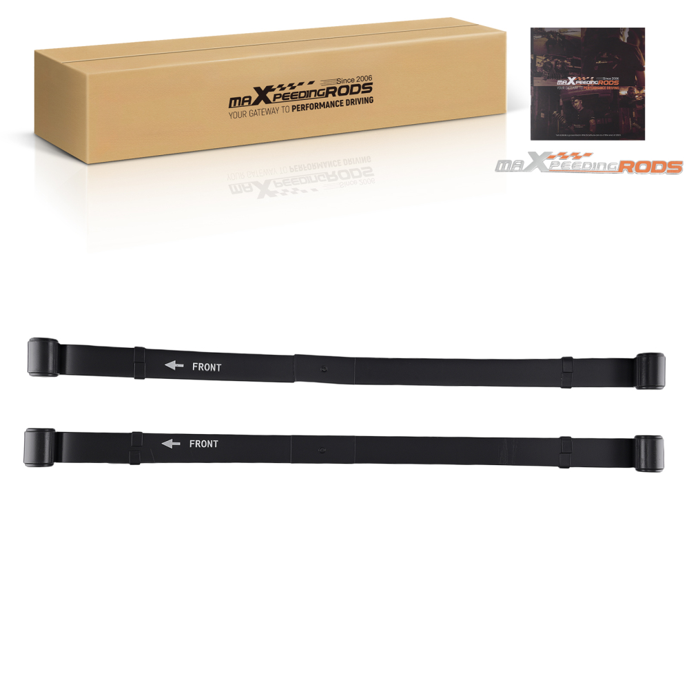 3 Lowering Leaf Spring for 79-88 compatible for Toyota Pickup 2WD Rear Drop 60Si2Mn