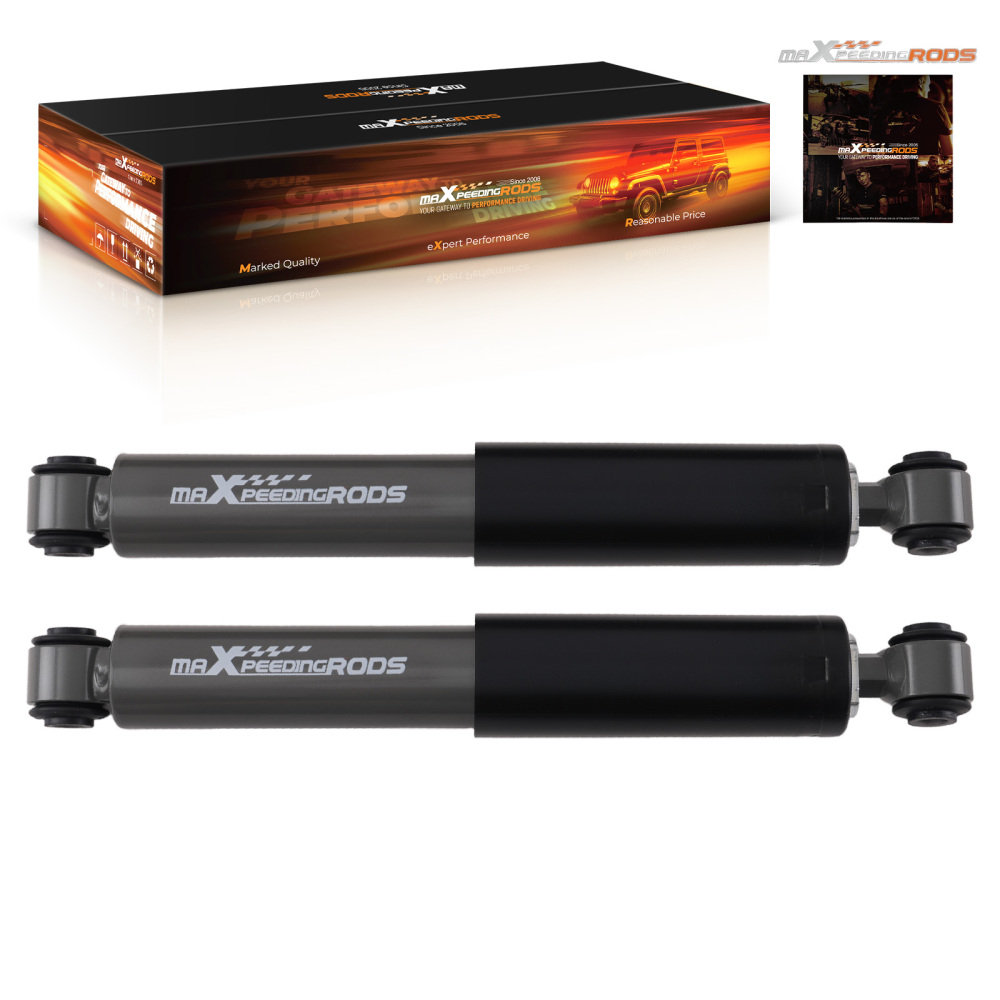 Front Lowering Shock for 1982-2004 compatible for Chevy S10 compatible for GMC S15 4WD 1-3 Nitrogen