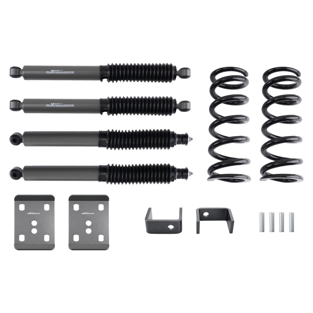 3/5 Lowering Kit compatible for Ford Ranger 2WD 1983-1997 Coil Springs Flip Hardware