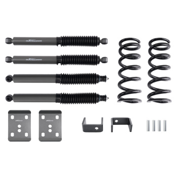 3/5 Lowering Kit compatible for Ford Ranger 2WD 1983-1997 Coil Springs Flip Hardware