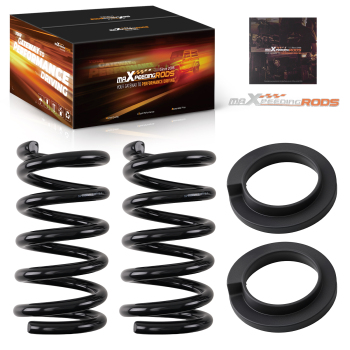 2 3Front Coil Spring Lowering Kit compatible for Chevy Blazer/Compatible for GMC Jimmy 1998-2005