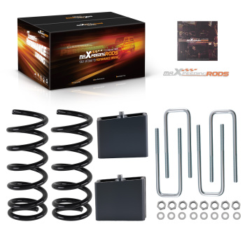3 Front 4 Rear Drop Spring Kit compatible for Toyota Tacoma 2WD 1995.5-2004 5 Lug