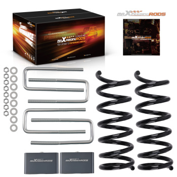 F:2 R:3 Lowering Spring Kit compatible for Toyota Tacoma 2WD 1995.5-2004 5 Lug