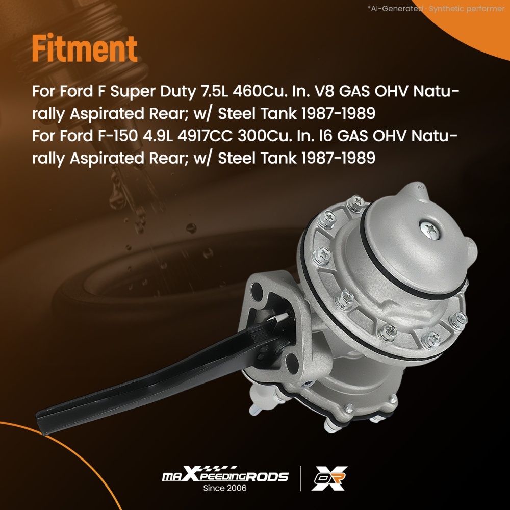 Fuel Pump compatible for Ford 1955-1959 Y-Block 272 292 312 FE 332 352 compatible for Mercury