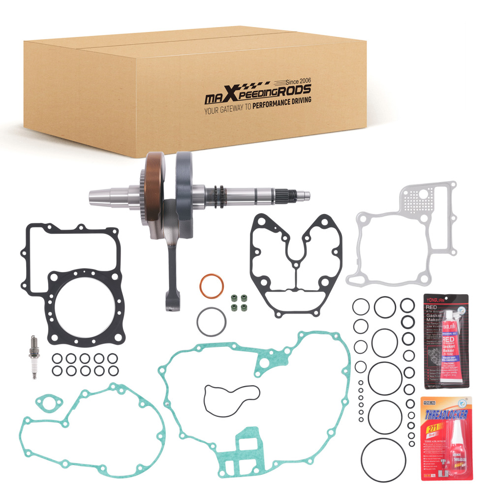 Complete Gasket Overhaul Kit compatible for Honda TRX680 ATV 2006-2014 Crankshaft Rebuild
