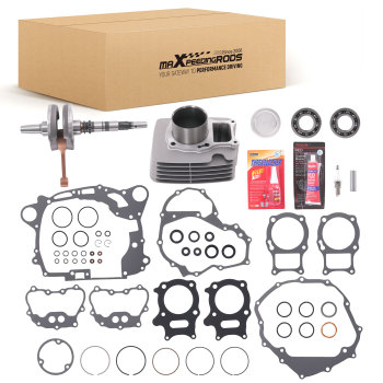 Complete Engine Rebuild Kit compatible for Honda TRX250 Recon Sportrax 1997-2023 Crankshaft