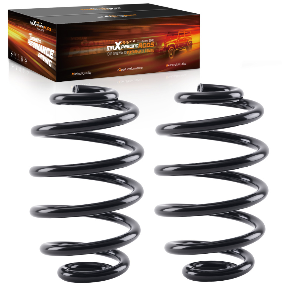 2x Ressort Amortisseur Acier compatible pour Renault Clio II 1998-2016 Arrière 8455287