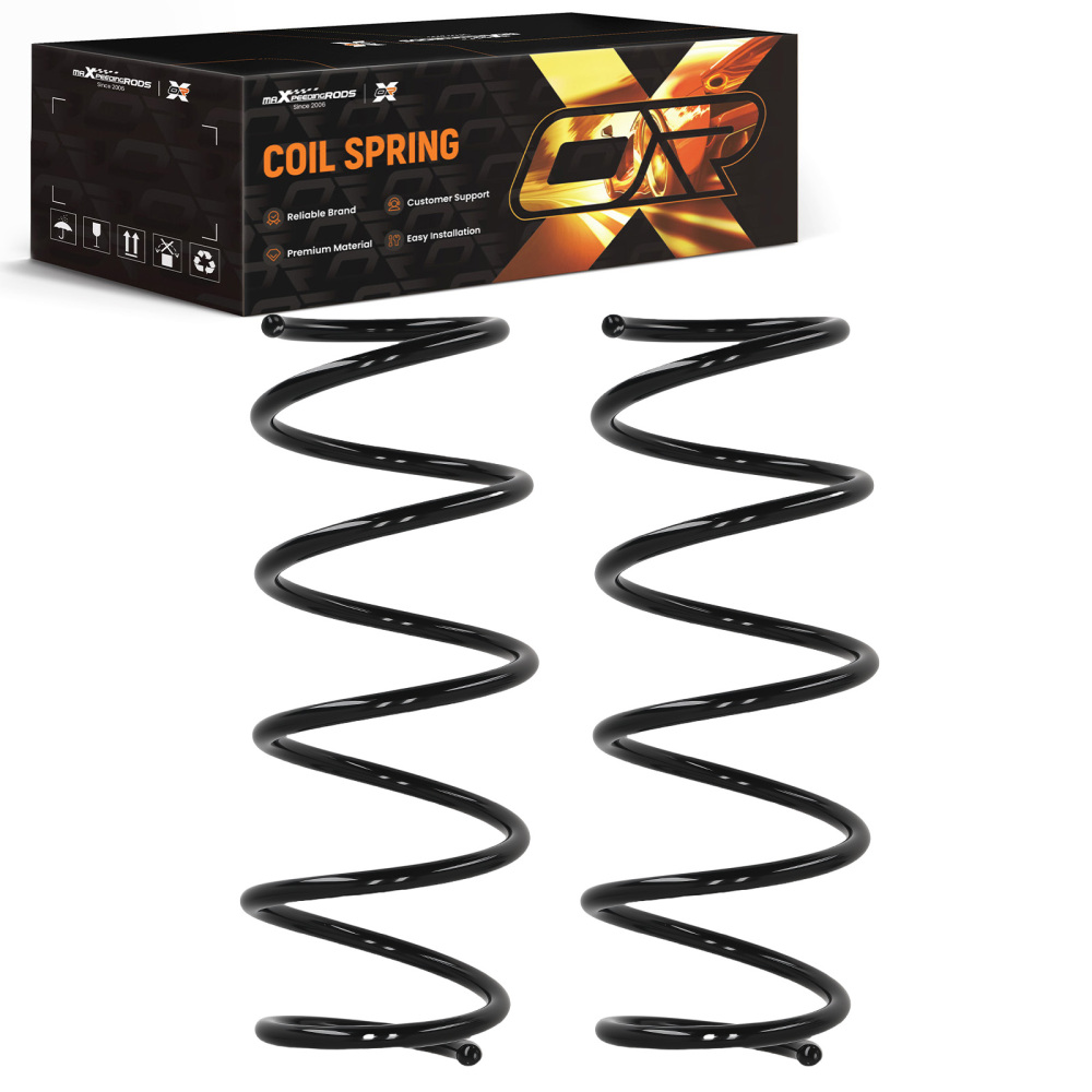 2x Ressort Amortisseur Avant Acier compatible pour OPEL CORSA D 2006-2014 93188964