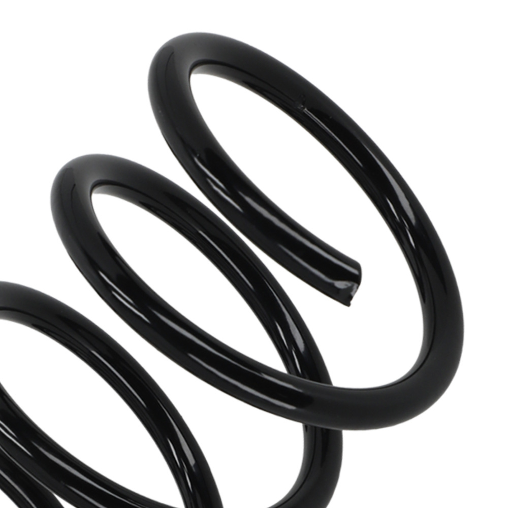 2x Coil Spring Rear Suspension compatible for Opel Corsa D 2006-2014 93188900 55CrSi Black