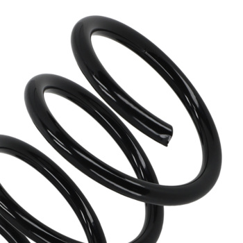 2x Coil Spring Rear Suspension compatible for Opel Corsa D 2006-2014 93188900 55CrSi Black