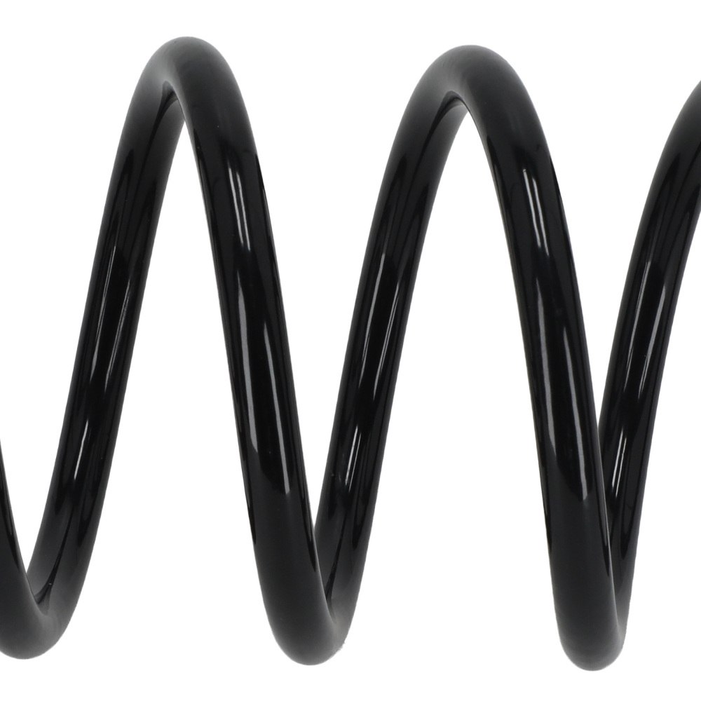 2x Coil Spring Rear Suspension compatible for Opel Corsa D 2006-2014 93188900 55CrSi Black