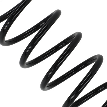 2x Coil Spring Rear Suspension compatible for Opel Corsa D 2006-2014 93188900 55CrSi Black