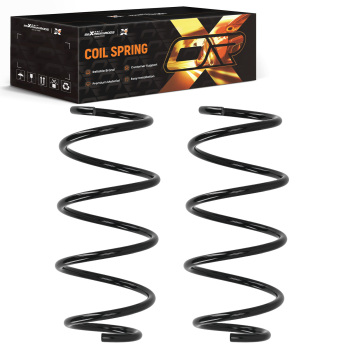2x Coil Spring Front Suspension compatible for Opel Corsa E X15 2014- 13433401 13433402
