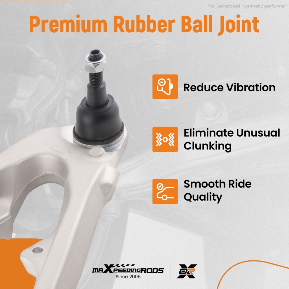 Aluminum Front Lower Control Arm Ball Joint compatible for Silverado Sierra 1500 2014-2017