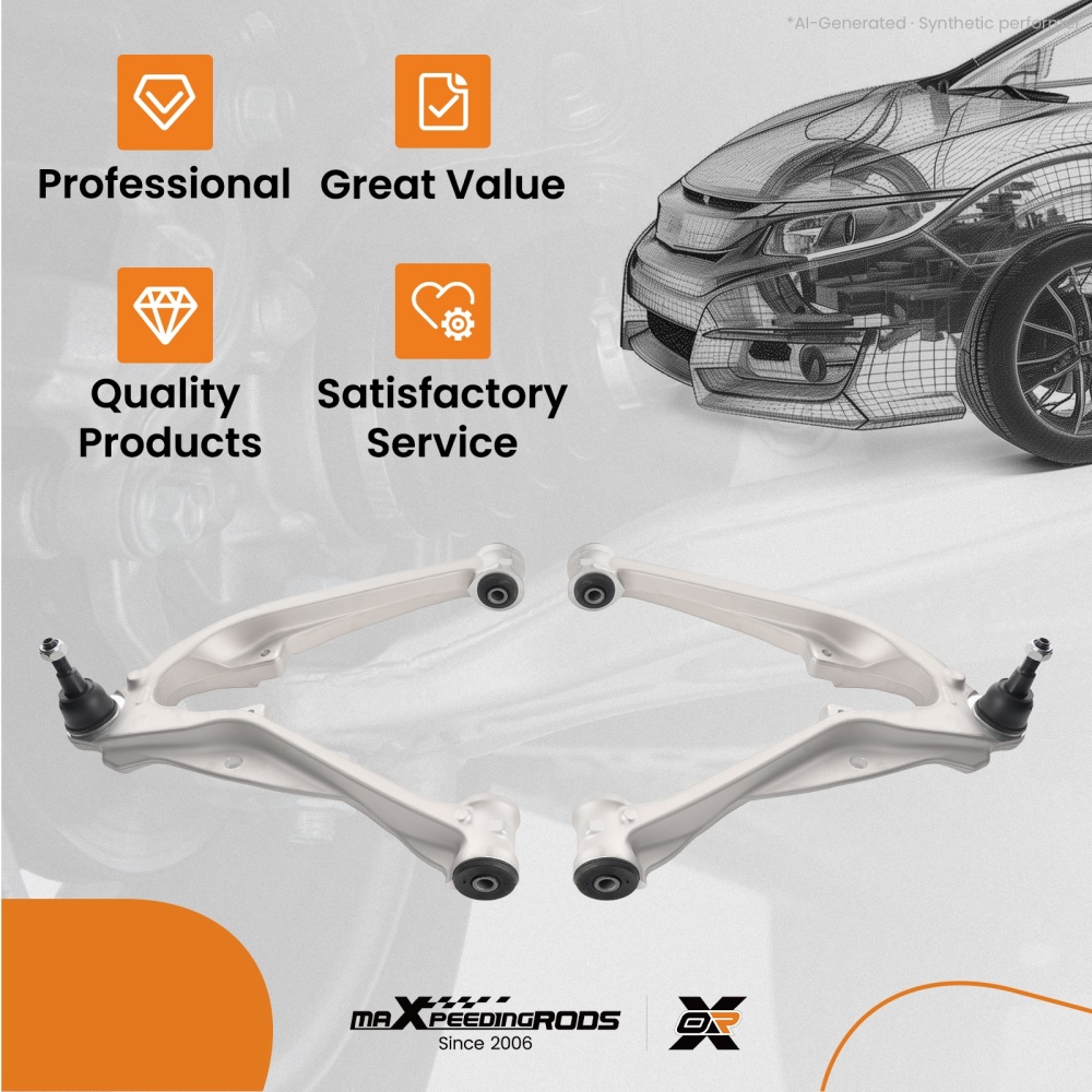 Aluminum Front Lower Control Arm Ball Joint compatible for Silverado Sierra 1500 2014-2017