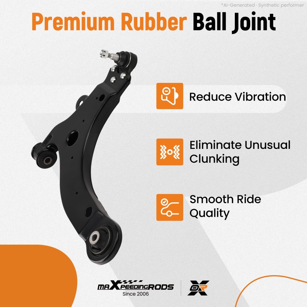 2x Front Lower Control Arms Ball Joints compatible for Chevy Impala Venture compatible for Pontiac Montana
