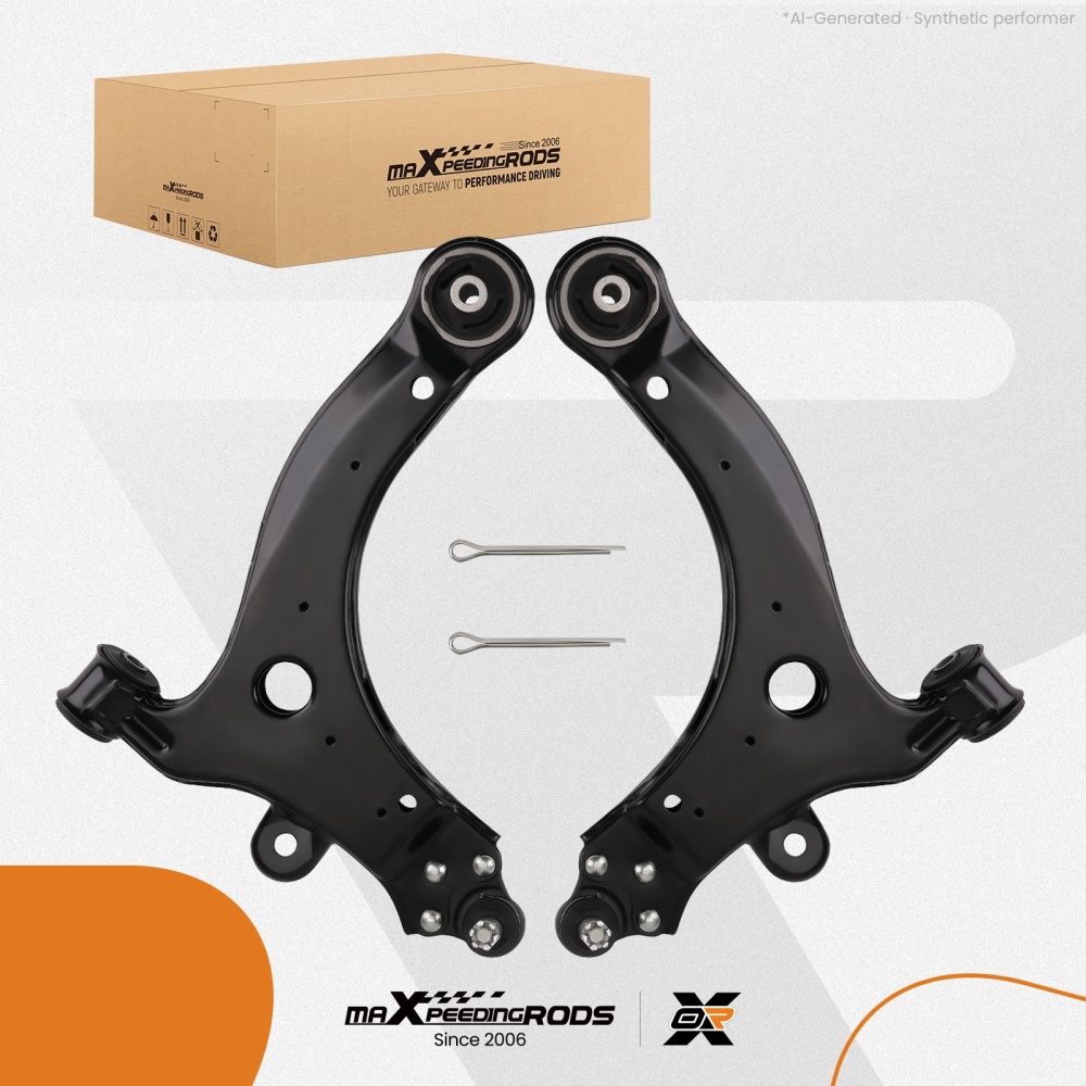 2x Front Lower Control Arms Ball Joints compatible for Chevy Impala Venture compatible for Pontiac Montana