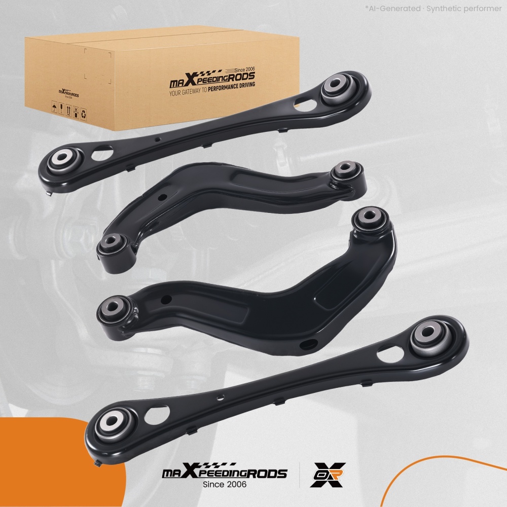 Set of 2 Rear Upper Control Arm compatible for Seat Exeo 2009-20138E0501529G 3R0595324