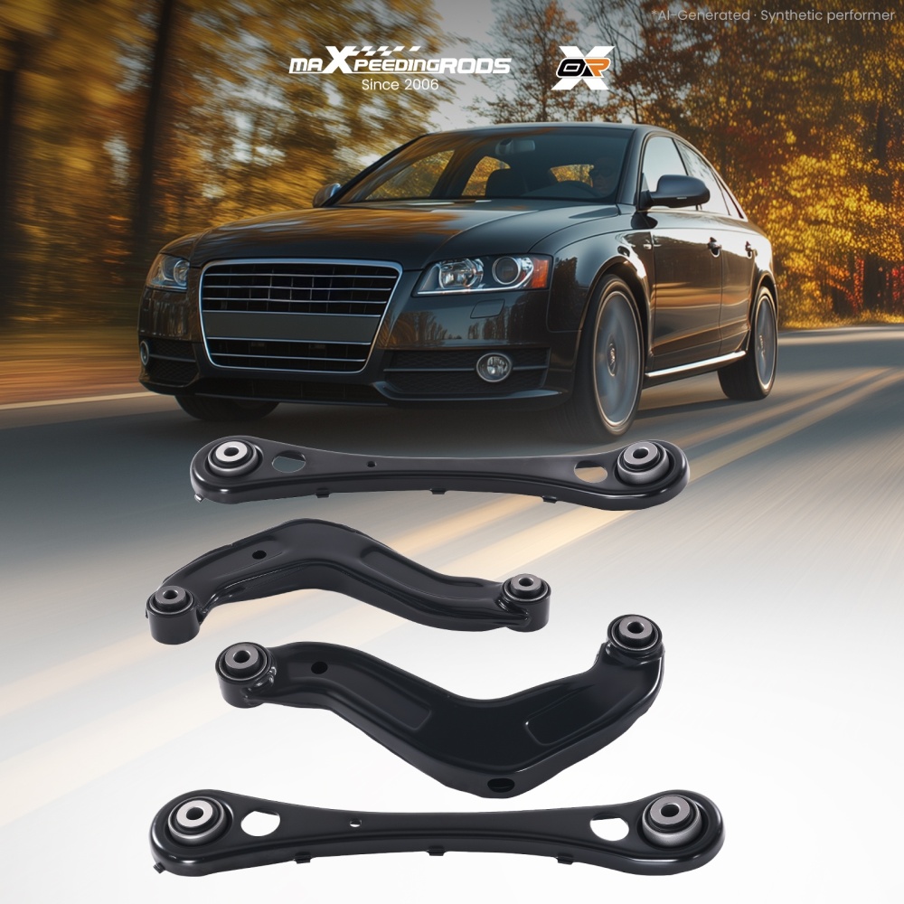 Set of 2 Rear Upper Control Arm compatible for Seat Exeo 2009-20138E0501529G 3R0595324