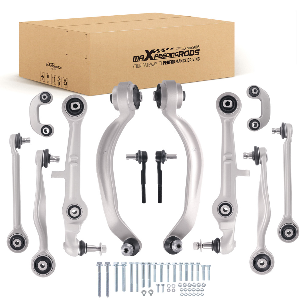 12PC Suspension Control Arm compatible for Audi A4 8EC 8ED compatible for Seat Exeo 2004-2013