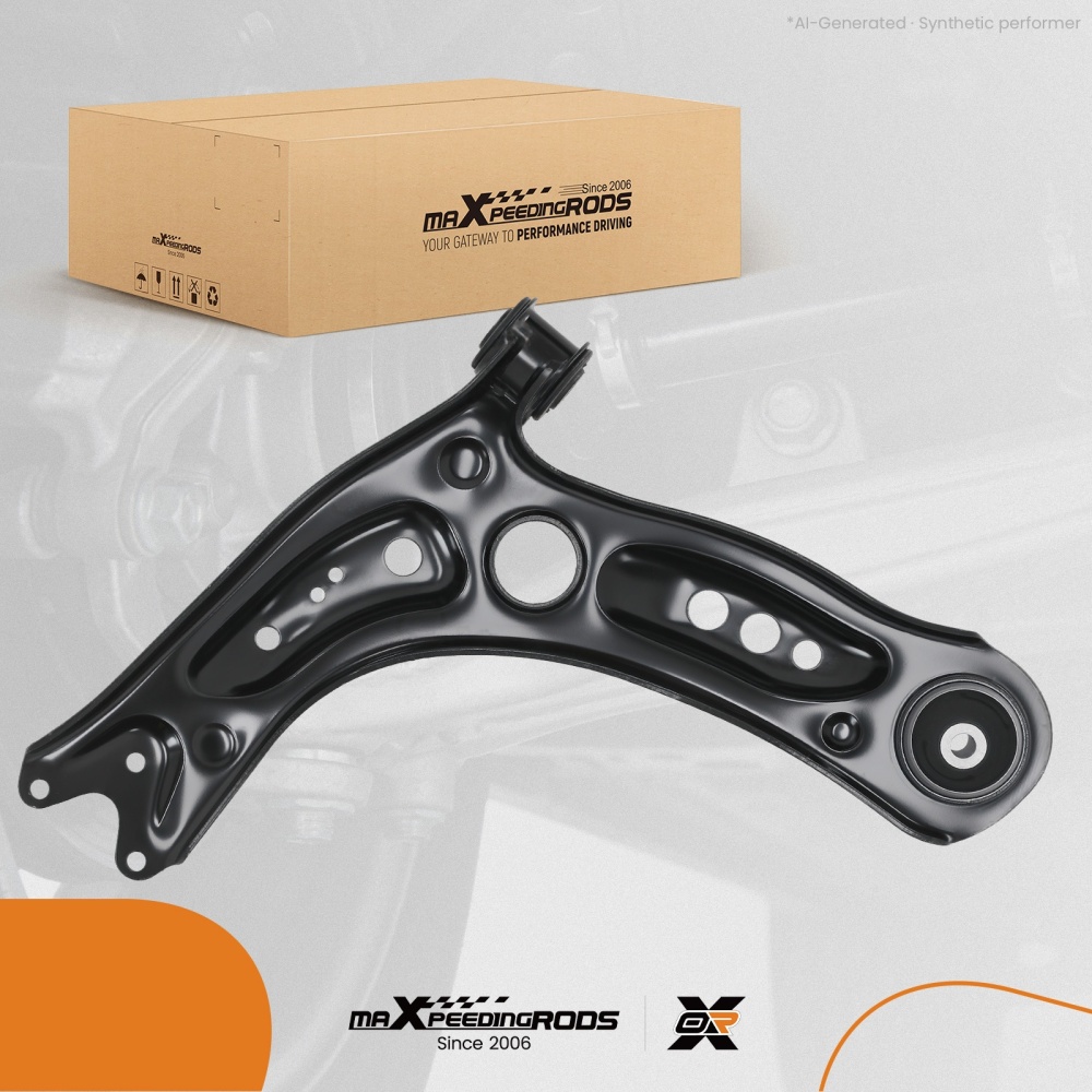 1X FRONT LOWER RIGHT CONTROL ARM WISHBONE compatible for AUDI A3 compatible for SKODA OCTAVIA 3 compatible for VW GOLF 7