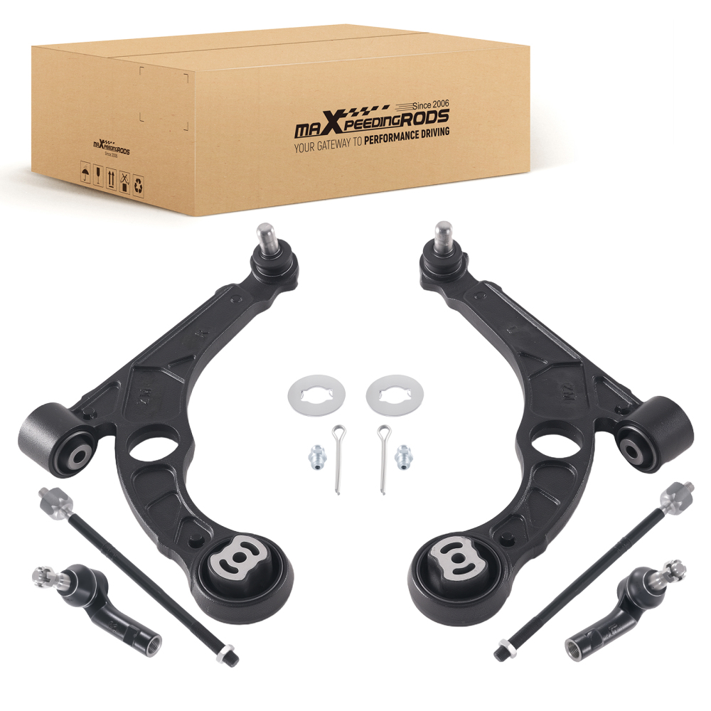 Front Lower Control Arm Sway Bar Tierod compatible for Dodge Dart compatible for Chrysler 200 2015 - 2017