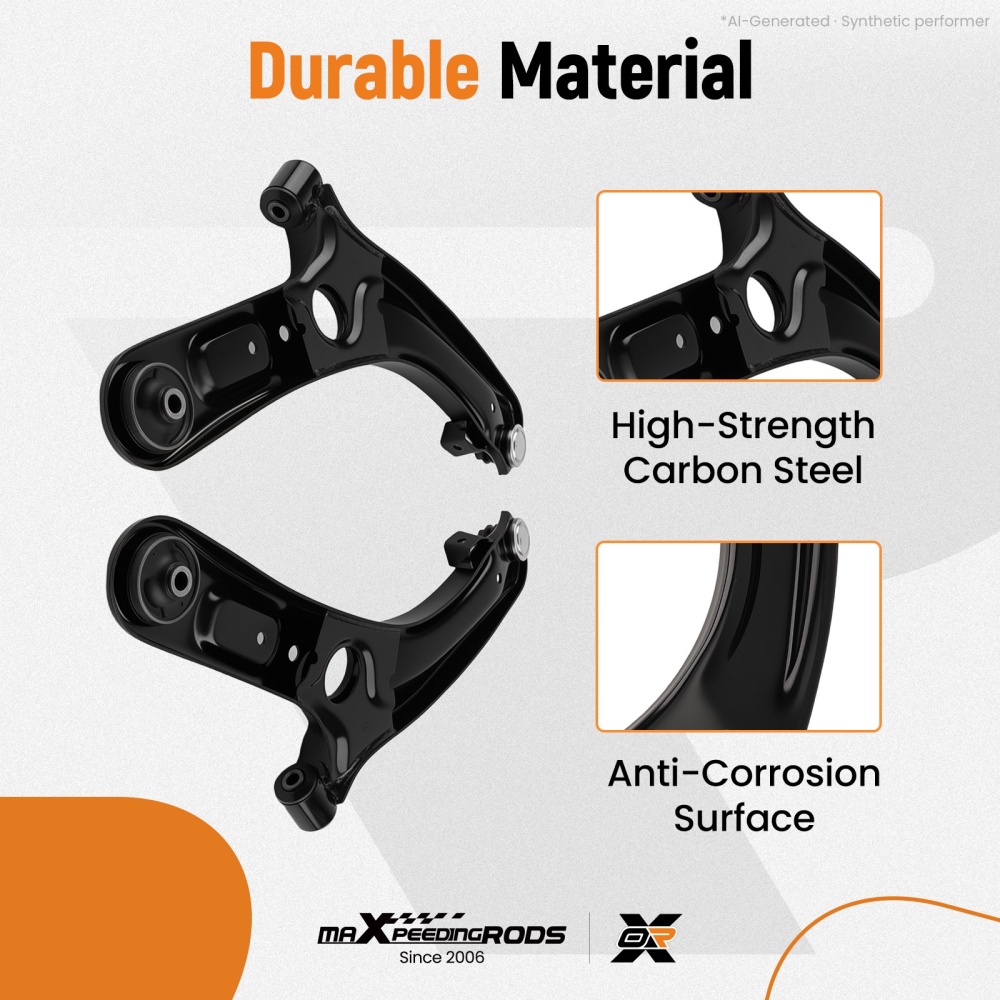 Front Lower Control Arms for 2011-2017 compatible for Hyundai Elantra Veloster Left & Right