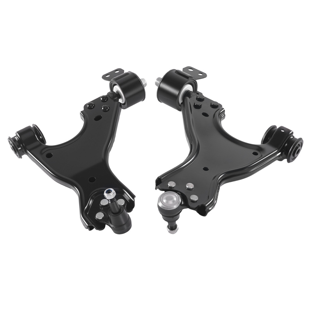 8x Front Lower Control Arms Sway Bar Link Tie Rods for 2008-2017 compatible for Buick Enclave