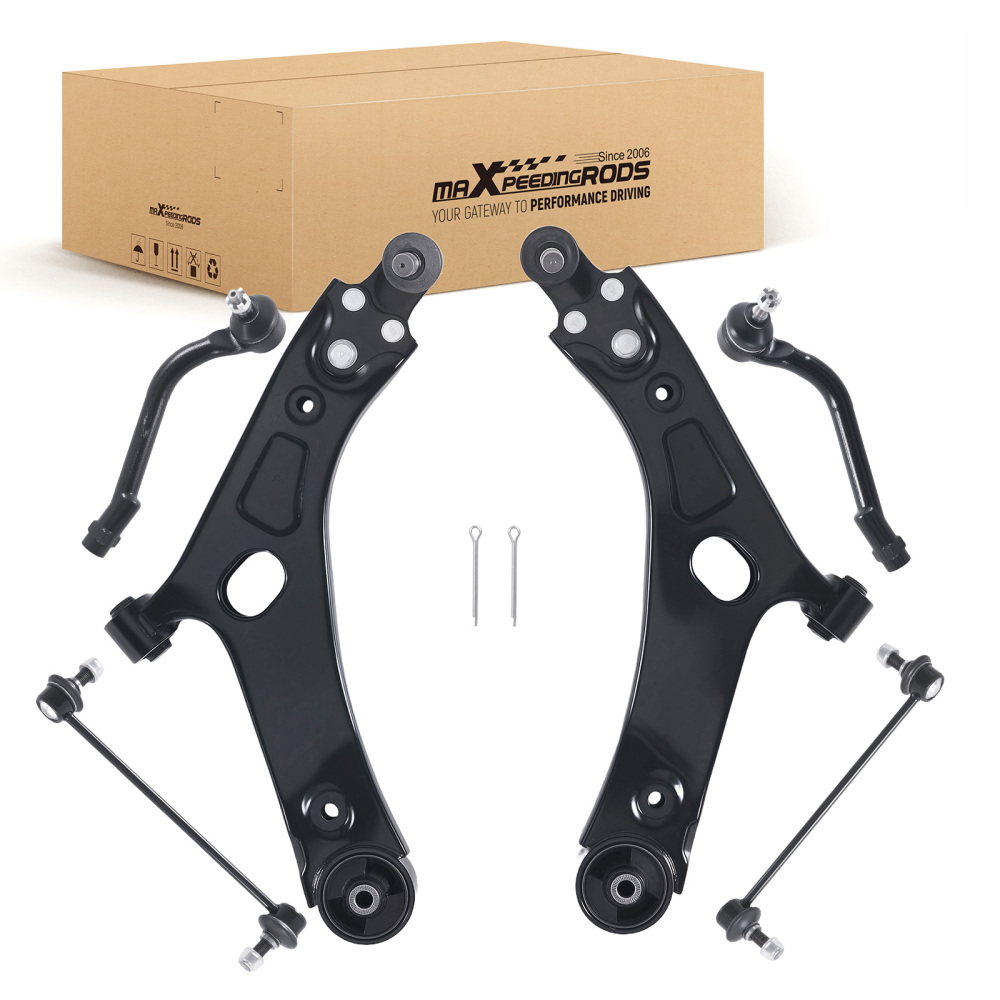 6 Bras Inférieur de Commande Avant stabilisatrice compatible pour KIA Sportage compatible pour Hyundai iX35