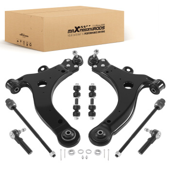 Front Lower Control Arms Tierod Sway Bar compatible for Chevy Impala compatible for Buick Lacrosse Century