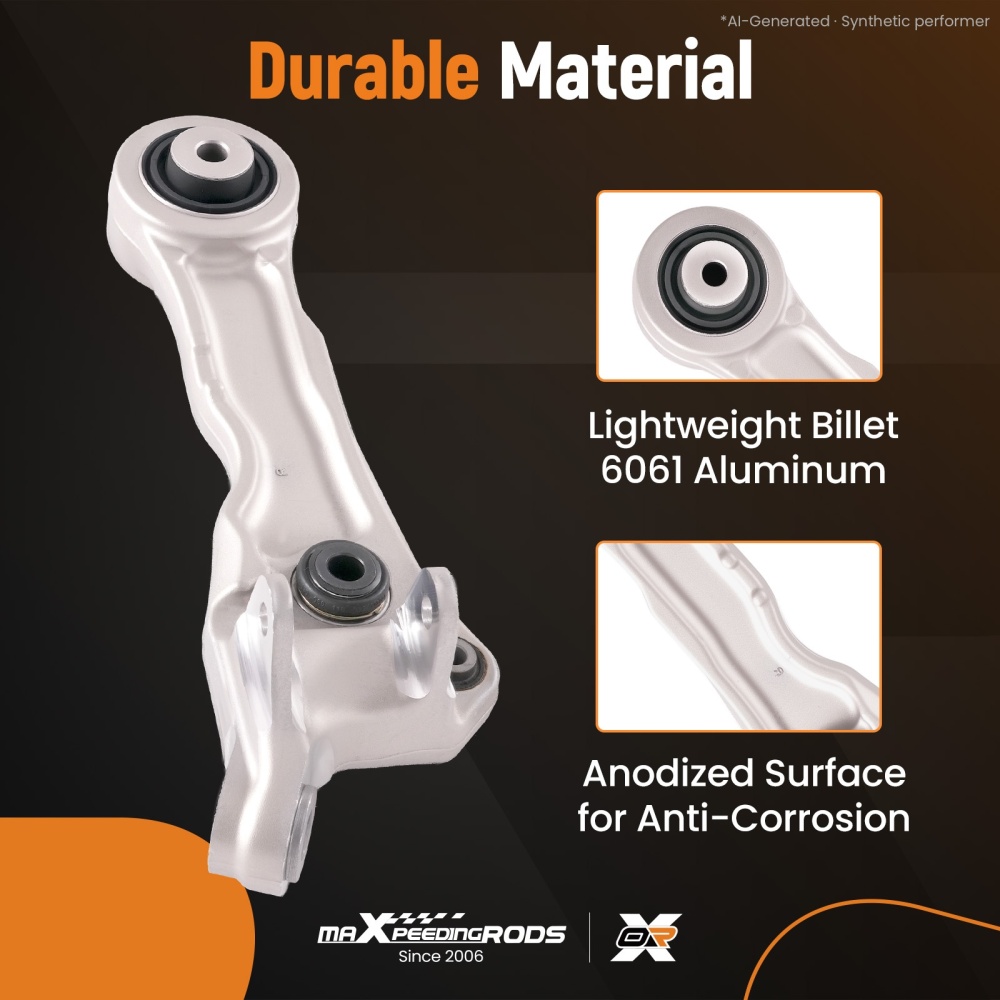 Control Arm Assembly compatible for Jaguar S-Type XF XJ C2C39683 XR845712 Aluminum