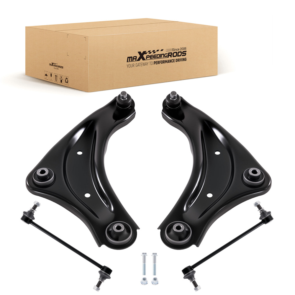Front LandR Control Arm Assembly Kit compatible for Nissan Juke 2010-2019 545001KA08