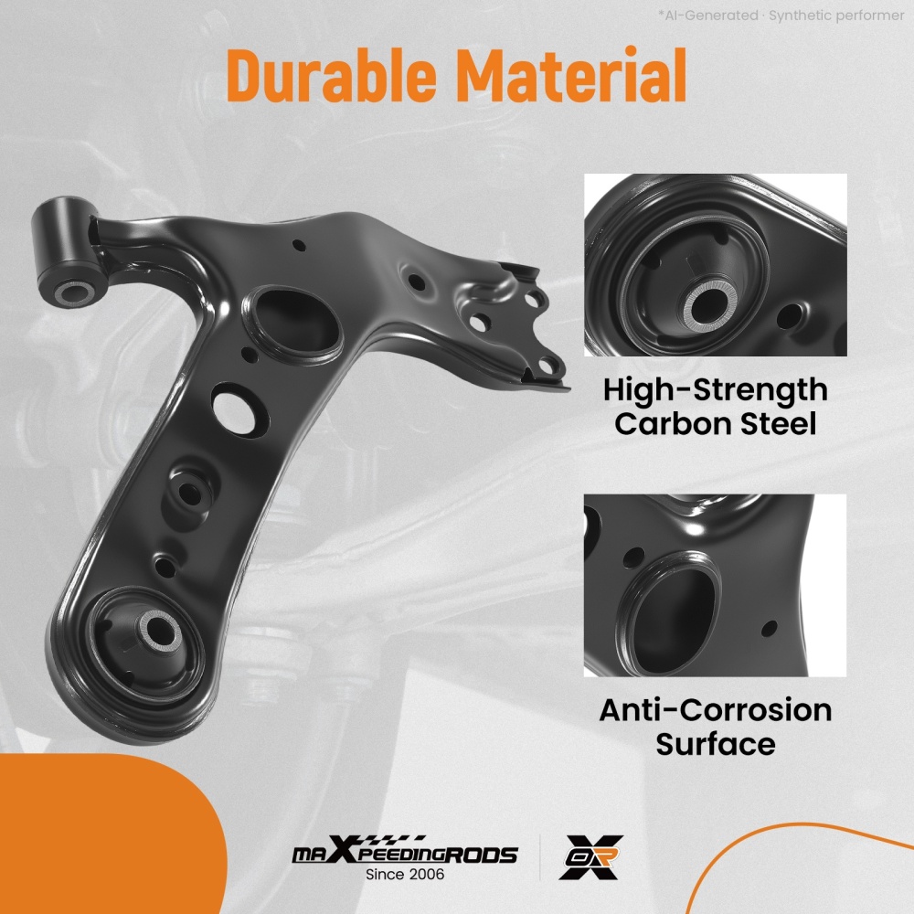 1pc Front Lower Control Arm Driver Side compatible for Toyota RAV4 06-18 LexusNX300h 18-21