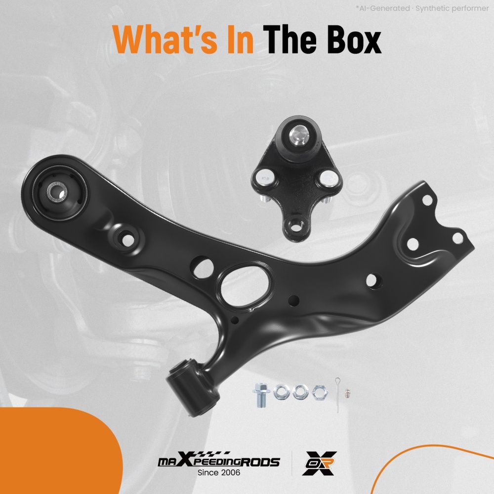 1pc Front Lower Control Arm Driver Side compatible for Toyota RAV4 06-18 LexusNX300h 18-21