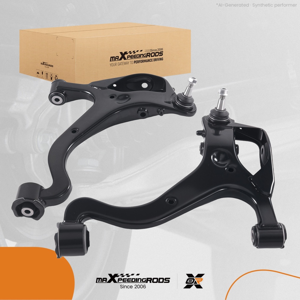 Front Left Right Lower Wishbone Arms compatible for Land Rover Discovery MK3 MK4 Steel