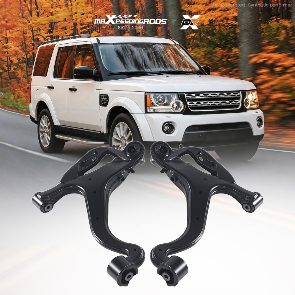 Front Left Right Lower Wishbone Arms compatible for Land Rover Discovery MK3 MK4 Steel