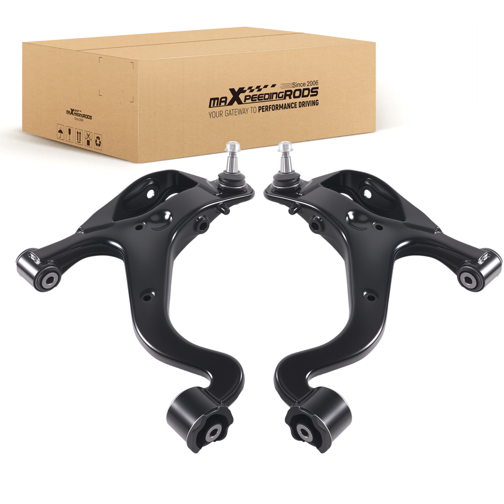 Front Left Right Lower Wishbone Arms compatible for Land Rover Discovery MK3 MK4 Steel