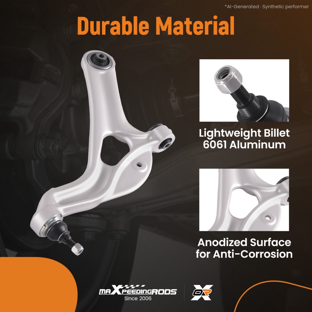 Control Arms Front Lower Left Right compatible for Renault Clio MK III 2006-2012