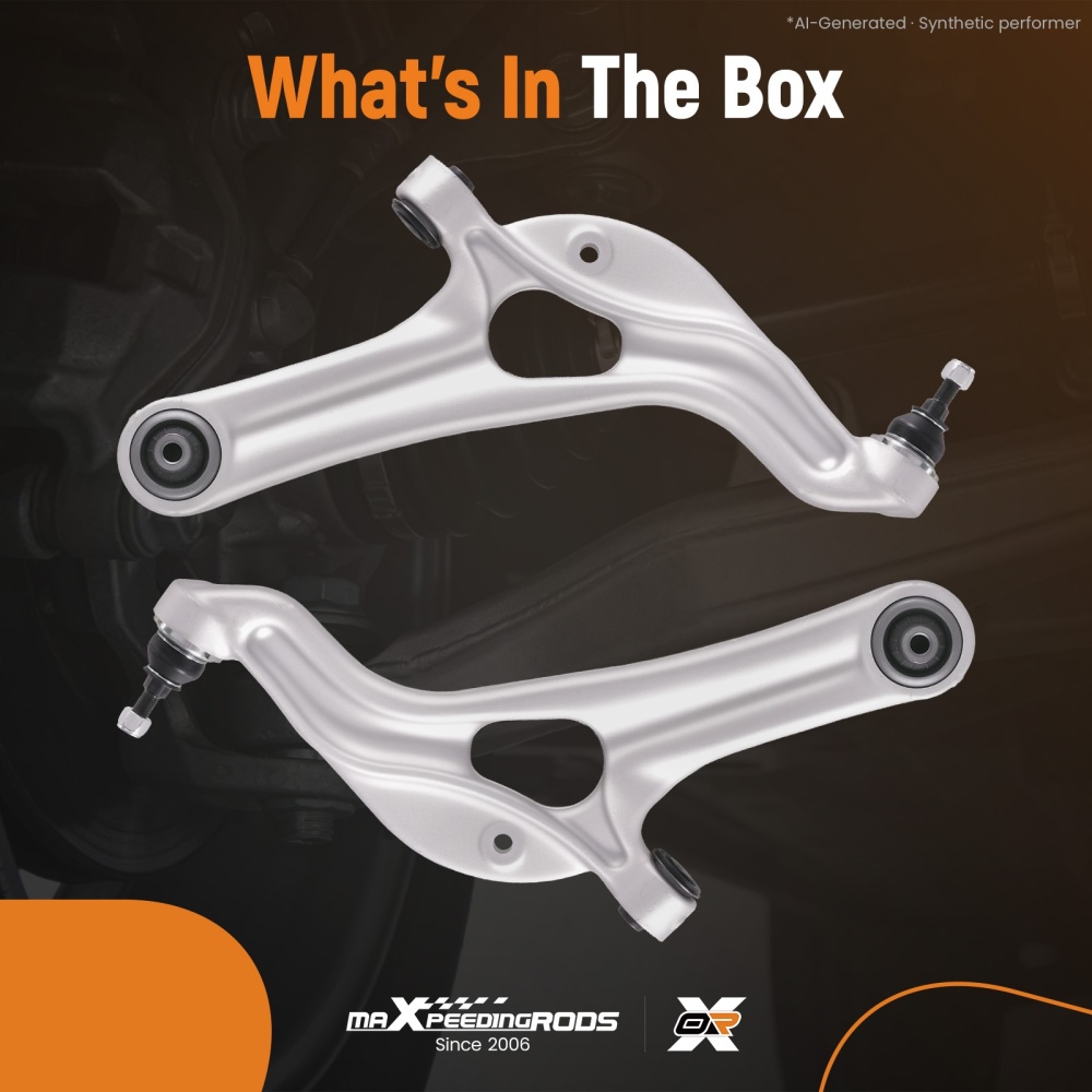 Control Arms Front Lower Left Right compatible for Renault Clio MK III 2006-2012