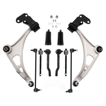 10x Front Suspension Lower Control Arms Kit For 2014-2020 compatible for Acura MDX compatible for Honda Pilot