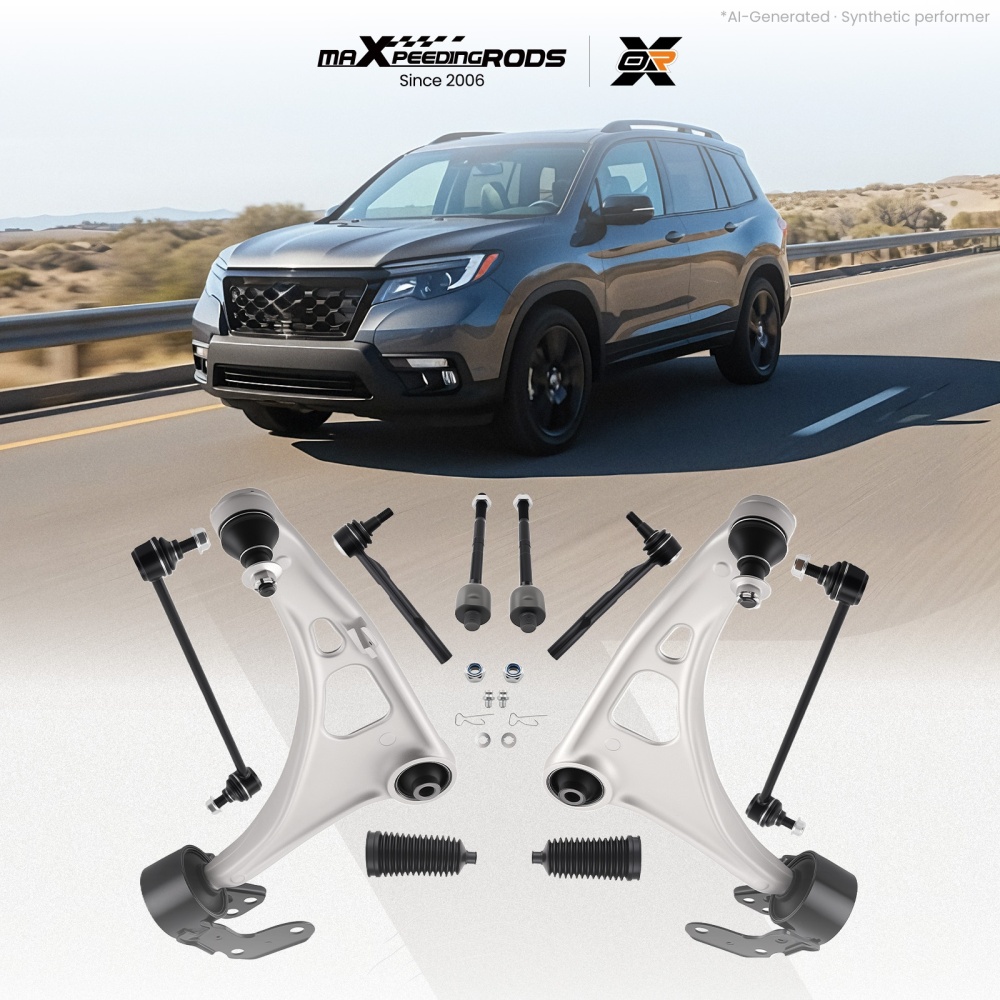 10x Front Suspension Lower Control Arms Kit For 2014-2020 compatible for Acura MDX compatible for Honda Pilot
