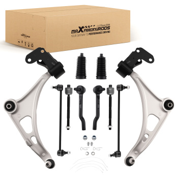 10x Front Suspension Lower Control Arms Kit For 2014-2020 compatible for Acura MDX compatible for Honda Pilot
