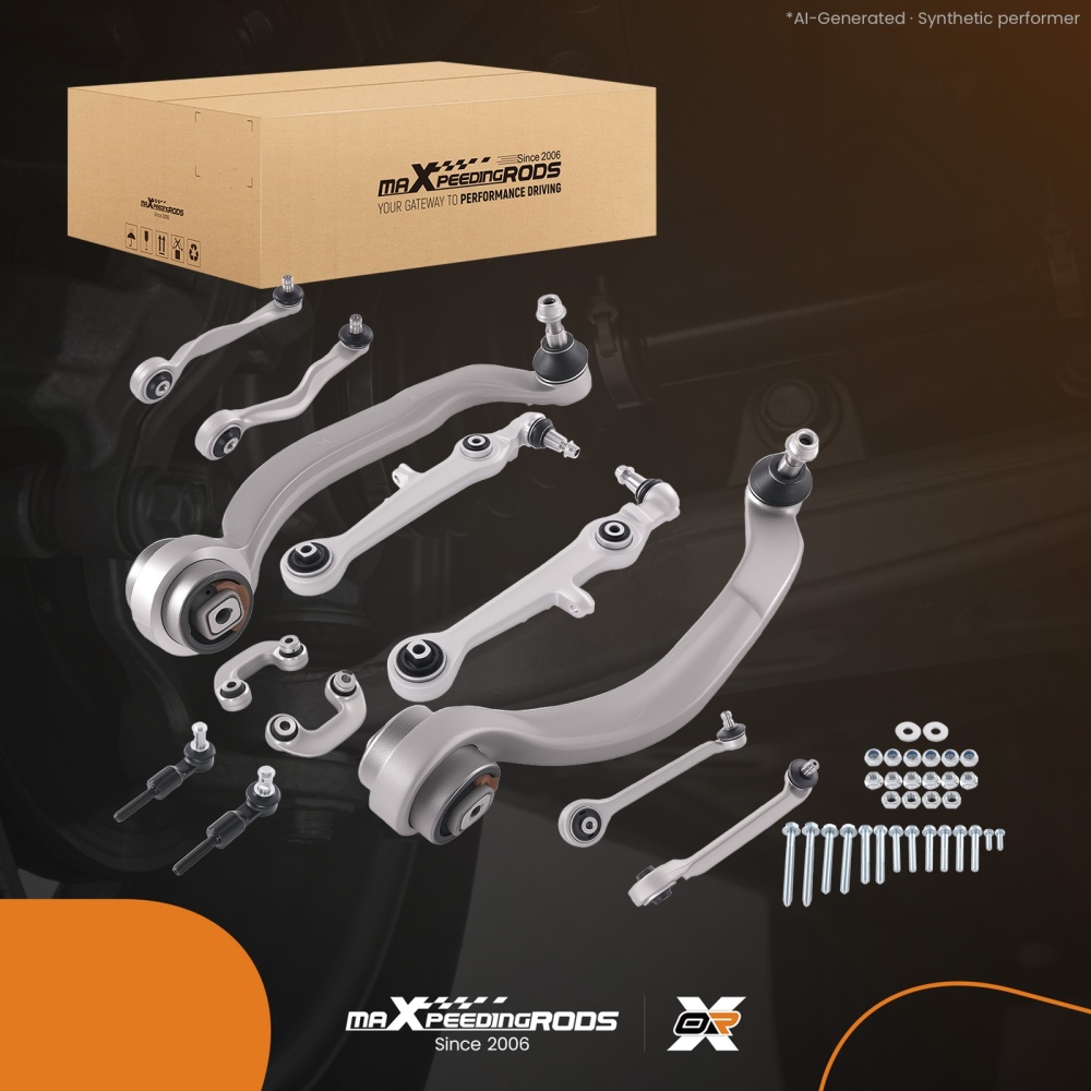 Front Control Arm Kit compatible for Audi A4 A6 compatible for VW Passat 1994-2005 8D0407505B 4B0419811B