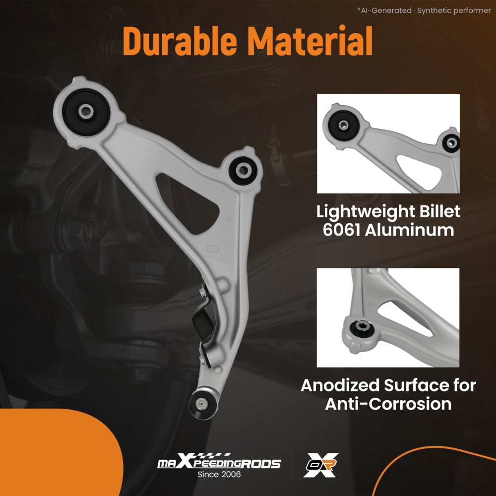 Front Right Lower Control Arm w/ Ball Joint for 2013-2019 compatible for Nissan Pathfinder QX60